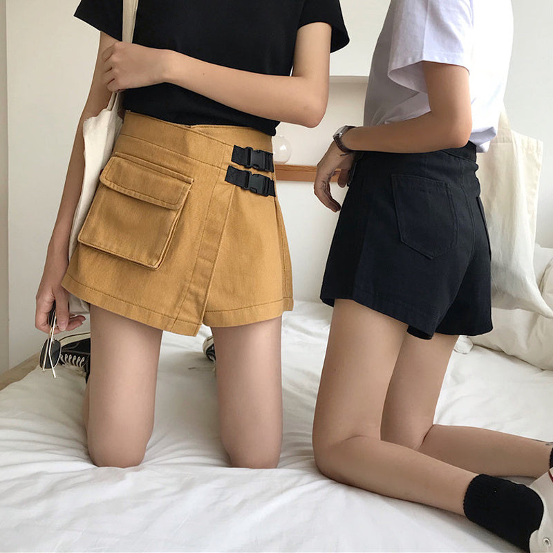 Ins hot work wear denim shorts