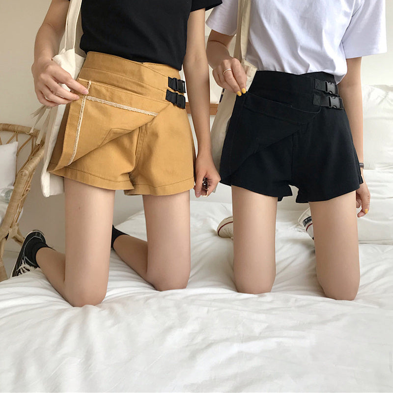 Ins hot work wear denim shorts