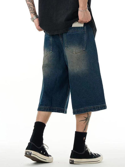 Men's American Street Casual Cropped Pants
