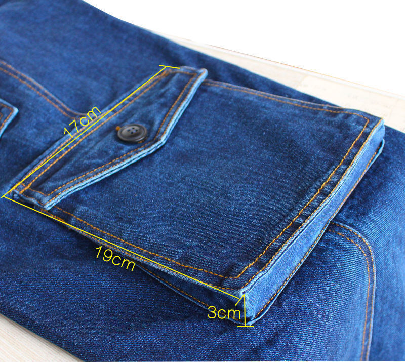 Men's Work Denim Work Clothes Pants Loose And Thick, Wear-resistant And Dirt-resistant