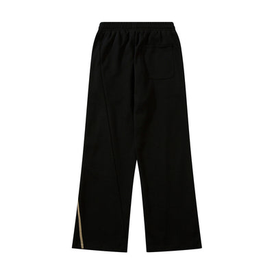 High Street Webbing Line Casual Trousers