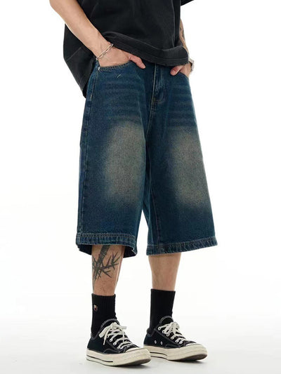 Men's American Street Casual Cropped Pants