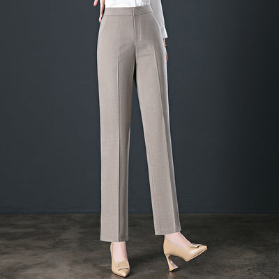 High Waist Slimming Casual Trousers Go To Work Formal Wear
